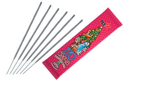  Бенгальские свечи 6 шт 170 мм в пакете  в Крымске